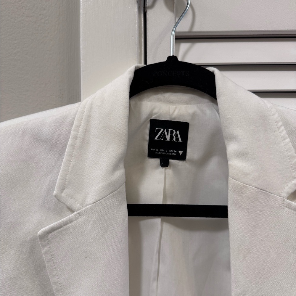 Zara Ivory Blazer